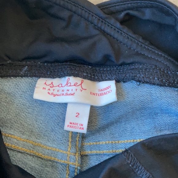 Isabel Maternity Distressed Skinny Jeans - Picture 3 of 8